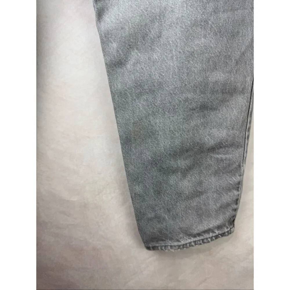 Vintage Men’s Orange Tab Levi’s 550 Light Gray RARE 34x29” 11/93